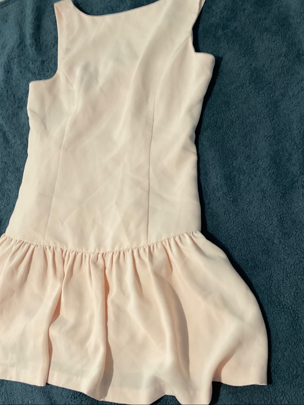 Amanda Uprichard Blush Pink Sleeveless Peplum Dress